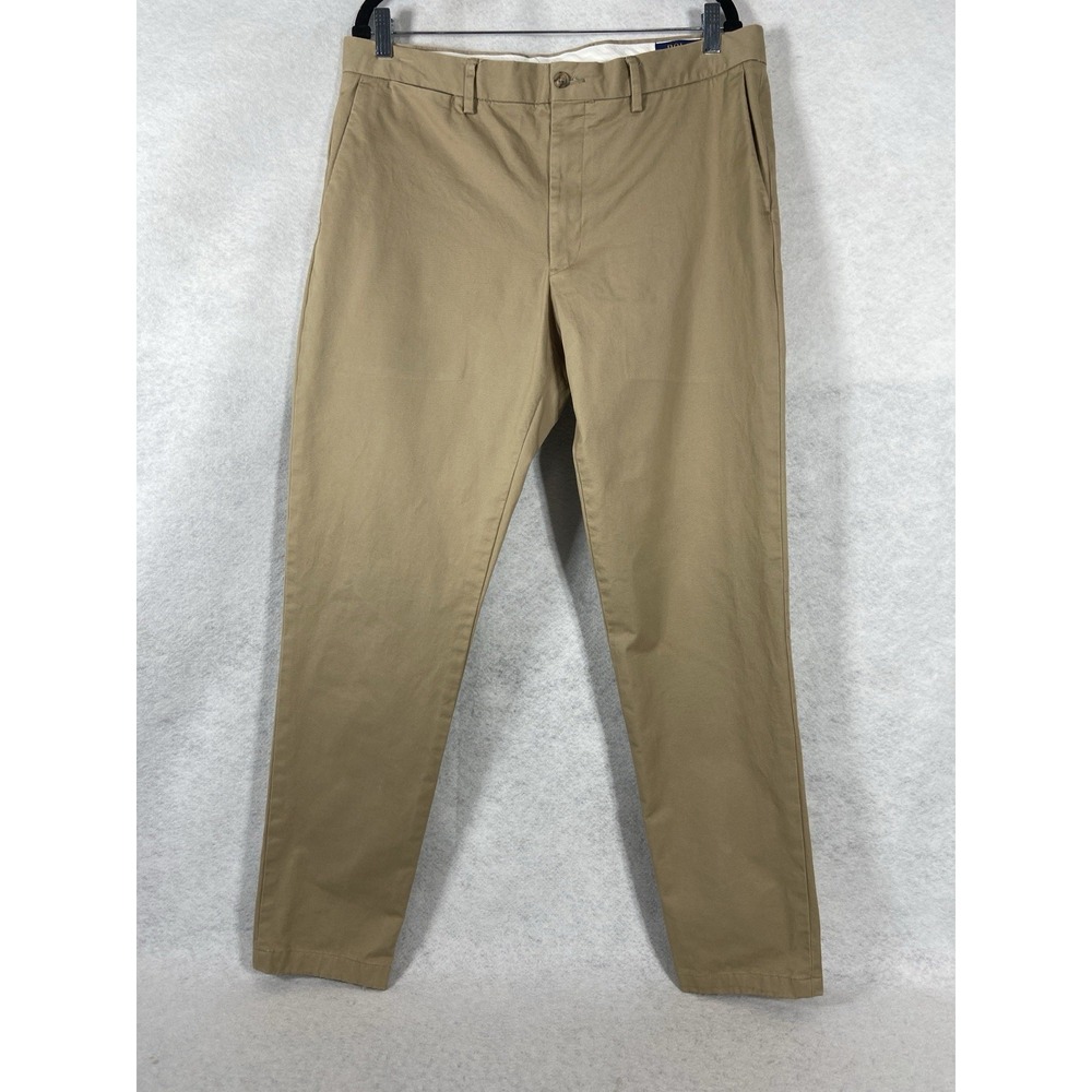 Polo Ralph Lauren Pants‎ Men's 36x31 Khaki Chino Stretch Straight Fit